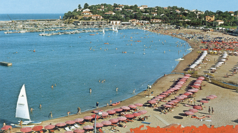 Panorama costero de Cavalaire-sur-Mer