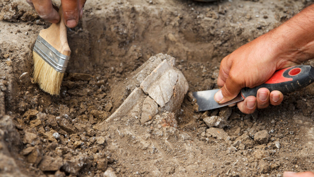 El enigmático Stone Cochno reenterrado para su protección