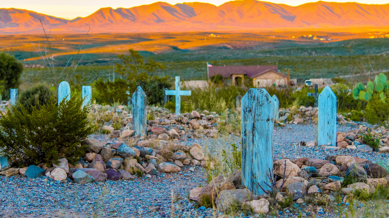 Viejo cementerio en Tombstone, Arizona