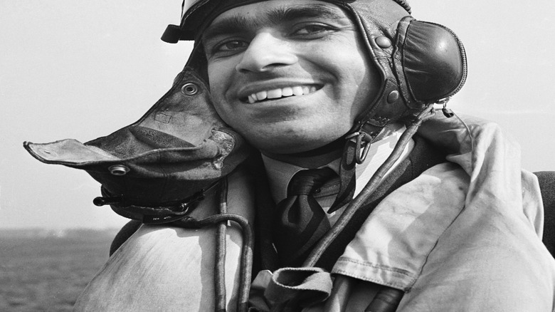 Oficial de piloto indio, 1943