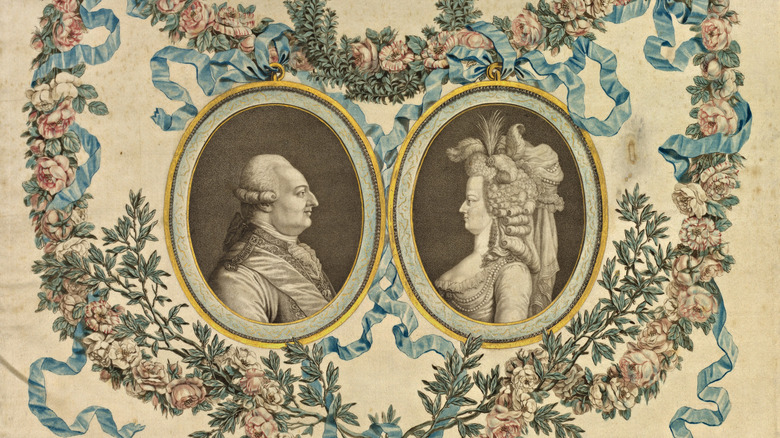 Louis XVI y María Antonieta