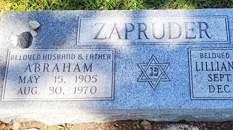 lapida de Abraham Zapruder