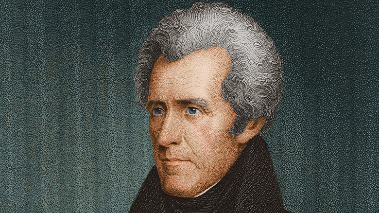 retrato de Andrew Jackson