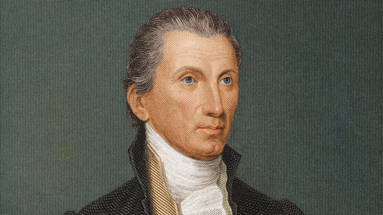 retrato de James Monroe