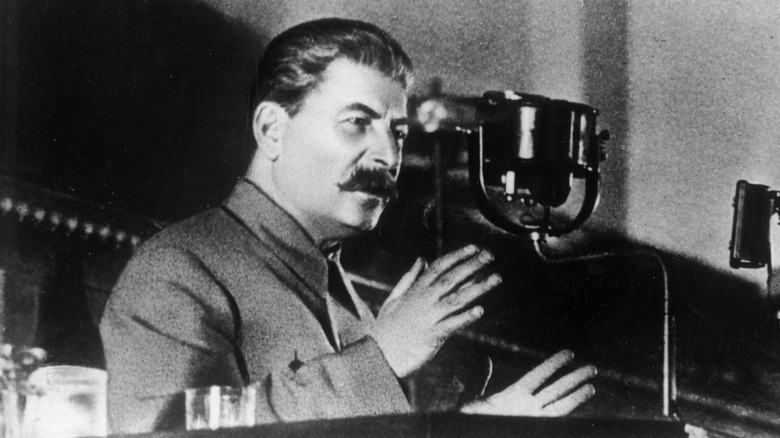 Stalin hablando, 1936