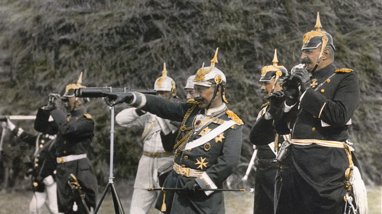 Fotografía coloreada del Kaiser Wilhelm II