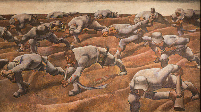 pintura anónima de Austria 1916