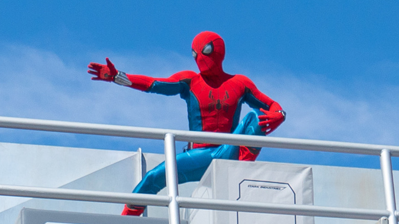 Robot Spider-Man à California Adventure