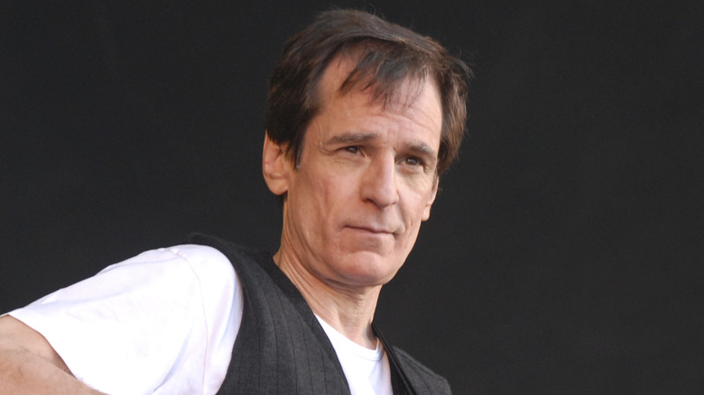 Alex Chilton en el escenario mirando al público