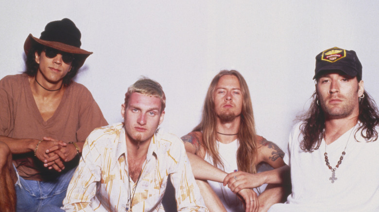 Alice in Chains en sesión fotográfica de los 90