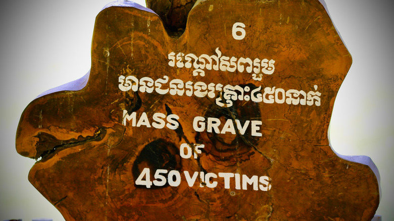 Memorial para víctimas de Jemeres Rojos