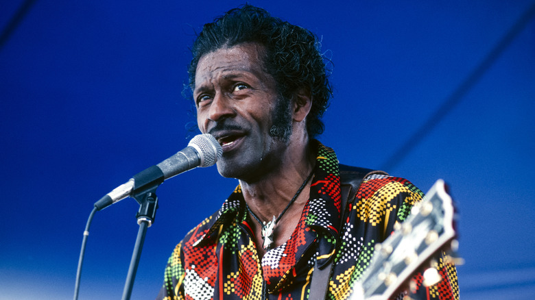 Chuck Berry en un concierto