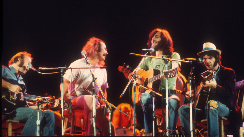 Crosby, Stills, Nash & Young en concierto