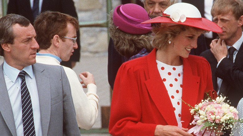 Princesa Diana y su guardaespaldas, Barry Mannakee