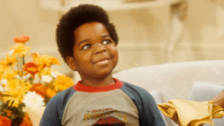 Gary Coleman en el set de 'Diff'rent Strokes'
