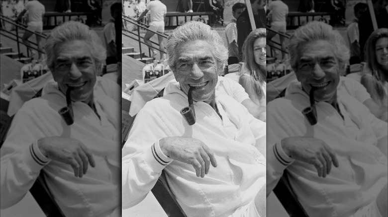 Actor John Marley sonriendo