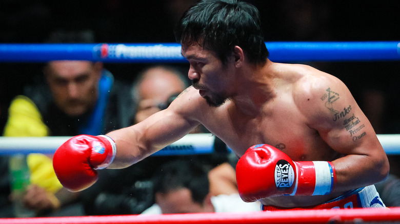 Manny Pacquiao en el ring