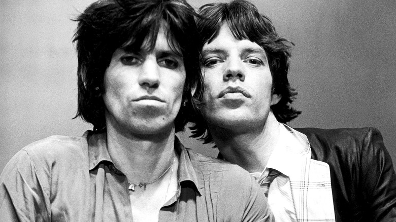 Mick Jagger y Keith Richards en 1978