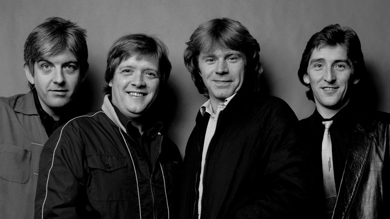 Foto promocional de Rockpile 1980