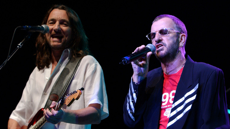 Roger Hodgson en escenario con Starr