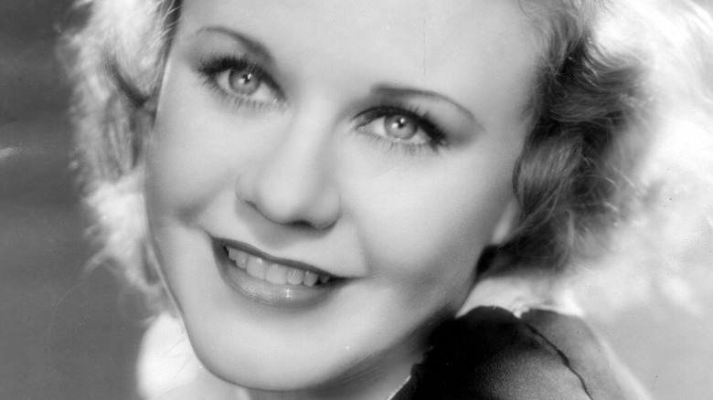 Ginger Rogers en primer plano