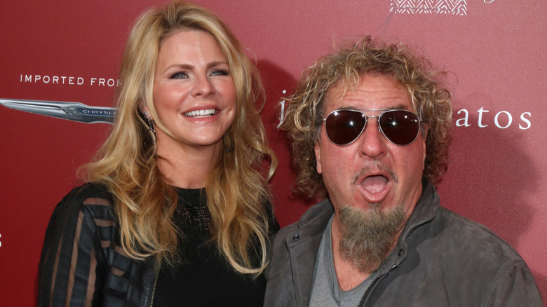 Kari Karte-Hagar y Sammy Hagar en un evento