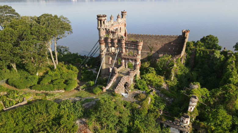 Castillo Bannerman al atardecer