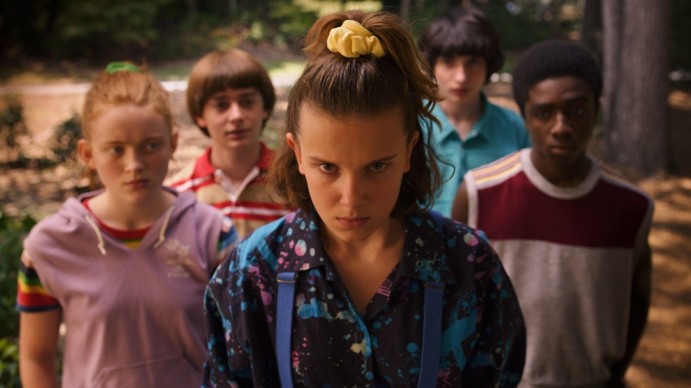 Eleven con ropa vintage