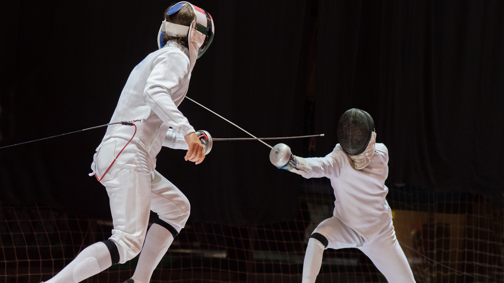 Competencia de esgrima
