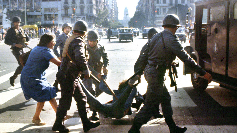 Secuestro militar durante la guerra sucia