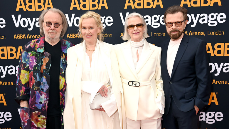 ABBA en el estreno de Voyage en 2022