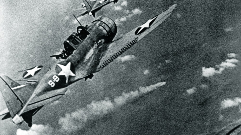 Aviones de ataque en la Batalla de Midway