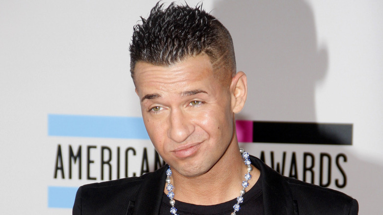 Mike Sorrentino, La Situación, sonriendo con gel en el cabello