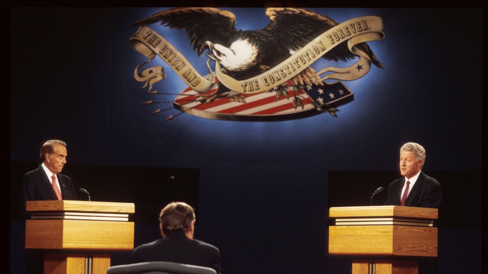 Debate entre Bob Dole y Bill Clinton
