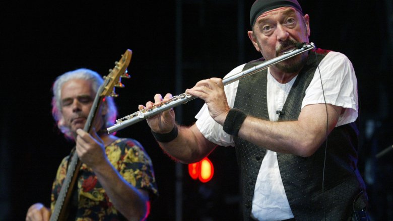 Jethro Tull recibiendo el Grammy