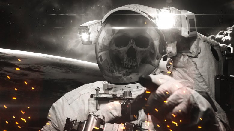Esqueleto de astronauta