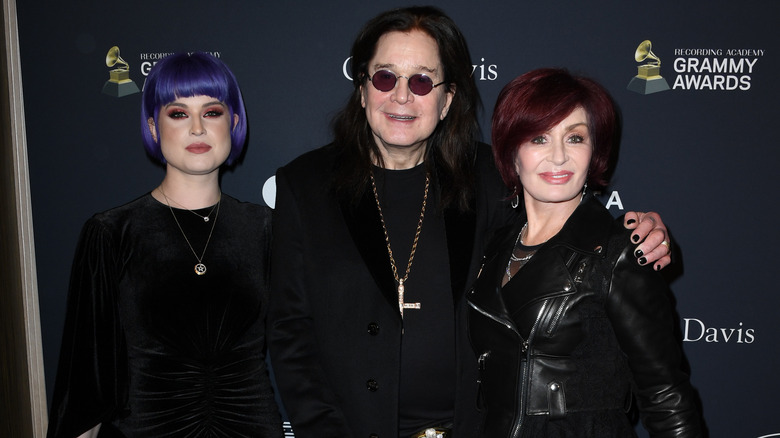 Ozzy Osbourne con su familia