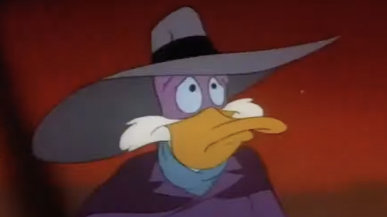 Darkwing Duck preocupado