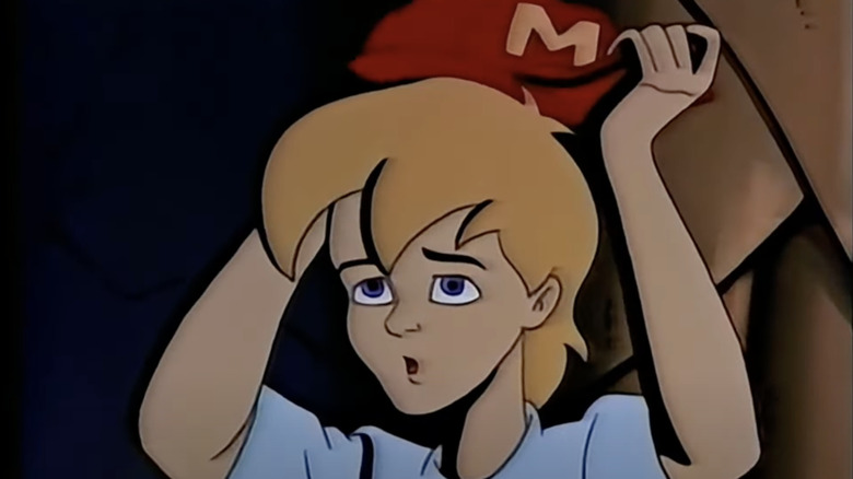 Mighty Max con gorra mágica en la serie