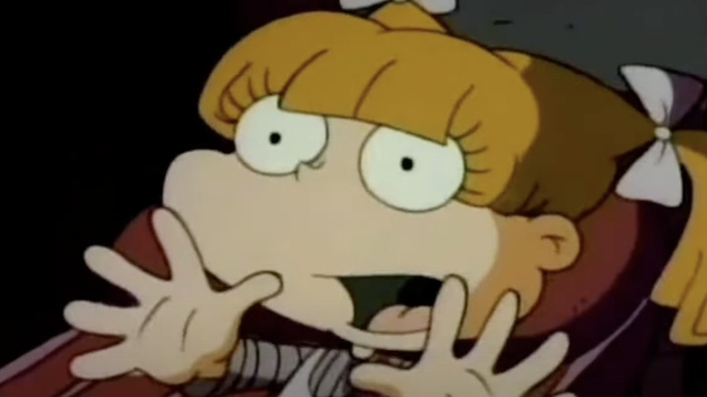 Angelica gritando en Rugrats